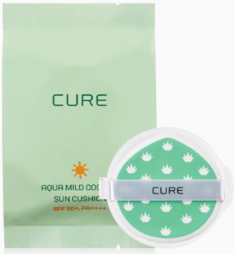 김정문알로에 아쿠아 마일드 쿨링 선쿠션 리필 25g - Aqua Mild Cooling Sun Cushion Refill 25g