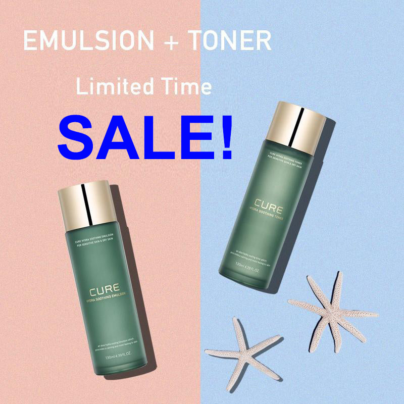 Special Promo! Kim Jeong Moon Aloe Cure Hydra Soothing Emulsion & Toner
